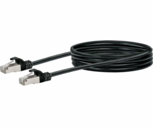 Schwaiger Schwaiger CAT6 síťový kabel, S / FTP, 1,0 m, černá