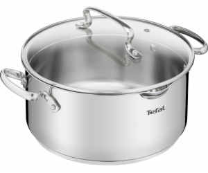 Hrnec Tefal Duetto+ 24cm stříbrný