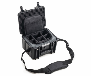 B&W Outdoor Case Type 2000 black with Photo Bag