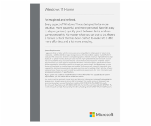 Operační systém MS Windows 11 Home FPP