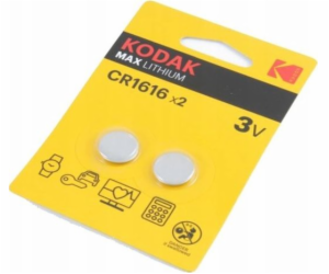 Baterie Kodak Max CR1616 2 ks.
