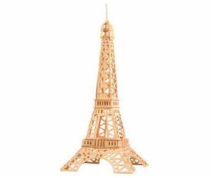Woodcraft Dřevěné 3D puzzle slavné budovy Eiffelova věž