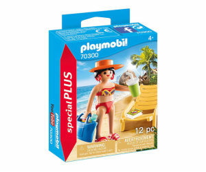Rekreantka s lehátkem Playmobil, Prázdniny, 12 dílků
