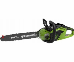 Greenworks 40V řetězová pila 40 cm Greenworks GD40CS18K2X...