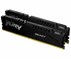 Kingston FURY Beast - DDR5 - sada - 64 GB: 2 x 32 GB - DI...
