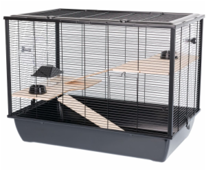 INTER-ZOO Hugo Wood black - klec pro hlodavce - 78 x 48 x...