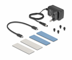 DeLOCK Externí USB 20 Gbps pouzdro pro 2 x M.2 NVMe PCIe ...