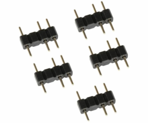Alphacool Y-kabelový rozbočovač aRGB 3-pin až 4x 3-pin, 15cm