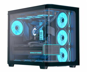 Aerocool P500C-G-BK-v1, věžová skříň