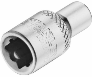 Stanley Socket 1/4 6 hrotů 4,5mm vroubkovaný - vč.