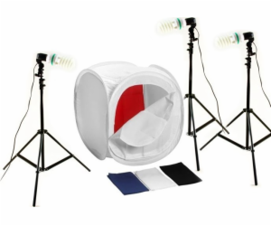 Sada Massa bezstínového fotografování 1200w / stan 80cm