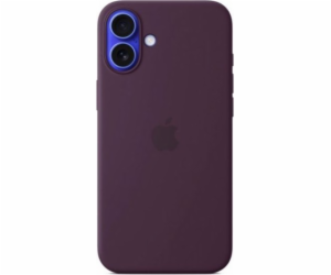 iPhone 16 Plus Silicone Case with MS - Plum