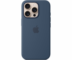 iPhone 16 Pro Silicone Case with MS - Denim