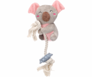 Flamingo Didi Hračka pro štěňata Koala s lanem 23cm