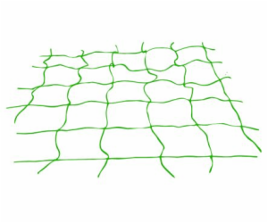 Síť na okurky 2x10 m, oko 13x13 cm