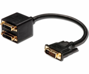 RR Adapter DVI-D  M na  2x DVI F