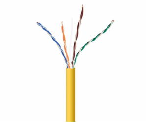 Gembird UPC-5004E-SOL-Y síťový kabel Žlutá 305 m Cat5e U/...