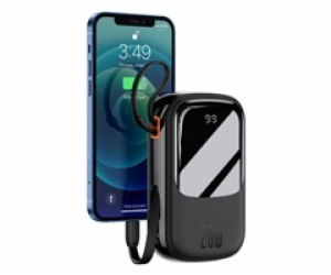 Powerbanka Baseus Qpow PRO s kabelem Lightning, portem US...