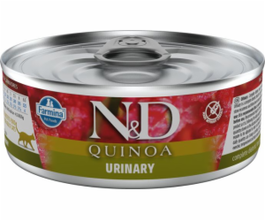 N&D QUINOA CAT Adult Urinary Duck & Cranberry 80g konzerv...