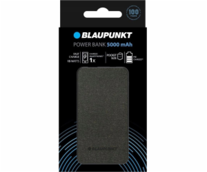 Blaupunkt powerbanka 5000 mAh 12 W černá