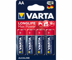 100x4 Varta Longlife Max Power Mignon AA LR 6 VPE Masterk...