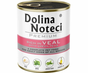 DOLINA NOTECI Premium bohatá na telecí s zeleným hráškem ...