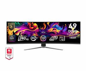 MSI MPG/491CQPX/49"/QD-OLED/5120x1440/240Hz/0,03ms/Black/2R