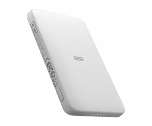 Magnetická powerbanka ESR Qi2 MagSlim 5000 mAh (bílá)