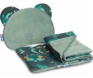 SET KOČÁRKU Sensillo VELVET PARADISE EMERALD SET