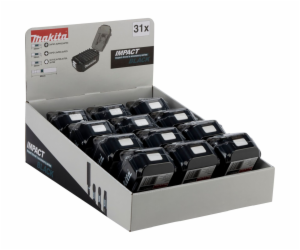 Makita Display 12x Impact Black Bit-Set 31-tlg.