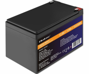 Qoltec LiFePO4 Lithium Iron Phosphate Baterie | 12,8V | 1...