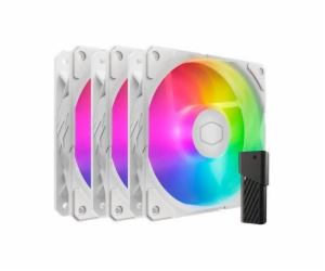 Cooler Master SickleFlow Edge 120 ARGB White 3-balení ven...