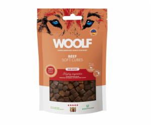 WOOLF Soft Cubes Beef - pamlsek pro psa - 100g