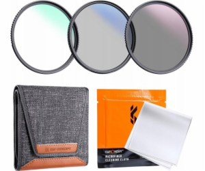 Filtr Kf Sada filtrů 4v1 Nano-k Uv Cpl Nd4 K&f 46mm / 46 ...