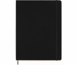 Moleskine Notes Classic XL 19x25cm linka černá