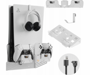 Držák na stěnu JYS + nabíječka 2 v 1 pro Sony PlayStation...