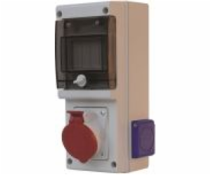 Podvodný rozvaděč vybavený 1X16A/380V 3P+N+E 2X230V (632,1W)