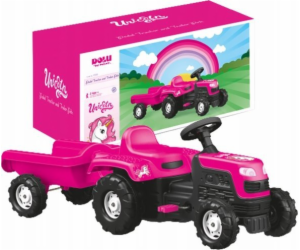 Dolu DOLU Unicorn šlapací traktor s přívěsem 2508