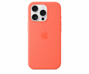 iPhone 16 Pro Silicone Case with MS - Tangerine