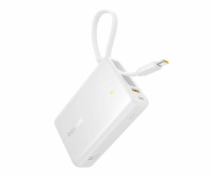 Powerbanka Baseus PicoGo 10000mAh, 45W, s kabelem USB-C bílá
