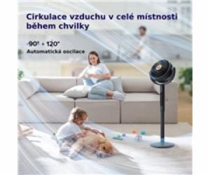 Levoit TempSense R432 DC Cyclone Fan - Automatický ventil...