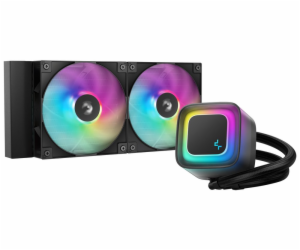 DEEPCOOL vodní chladič LE240 V2 / 2x120 PWM ARGB fan / di...