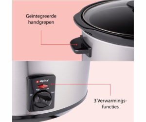 Pomalý hrnec Slow Cooker 3,5 l 240W ED-218170
