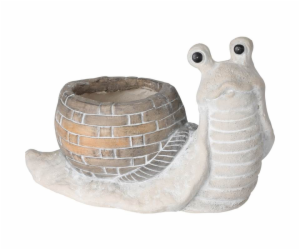 Keramický květináč dekorativní ŠNEK 26 cm KO-095752260
