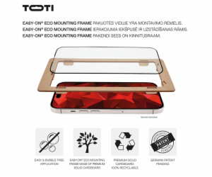 Ochranné sklo na telefon Toti Premium iPhone 16 Pro, 9H