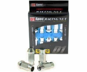 MTuning_F D1SPEC Replika Race M12x1.25 Stříbrné matice