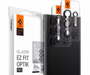 Spigen Spigen Glass EZ Fit Optik Pro 2 ks, černé - Samsun...