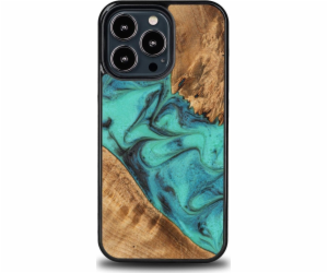 BeWood Pouzdro Bewood Unique pro iPhone 13 Pro - tyrkysové