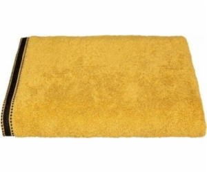 5five Ručník Premium Cotton 560 g hořčicový (100 x 150 cm)