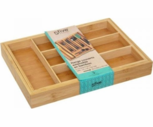 5five Organizér na příbory 5five Bambusové dřevo (34 x 25...